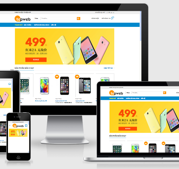 WEBSITE BÁN ĐIỆN THOẠI