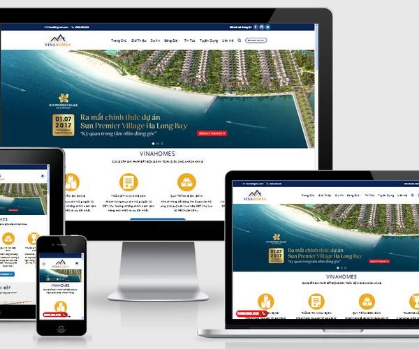 WEBSITE DỰ ÁN NHÀ ĐẤT