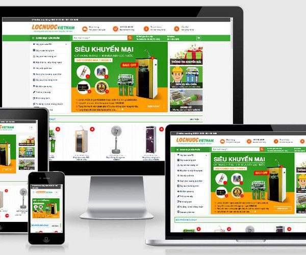 WEBSITE MÁY LỌC NƯỚC