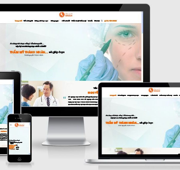 WEBSITE THẨM MỸ LÀM ĐẸP