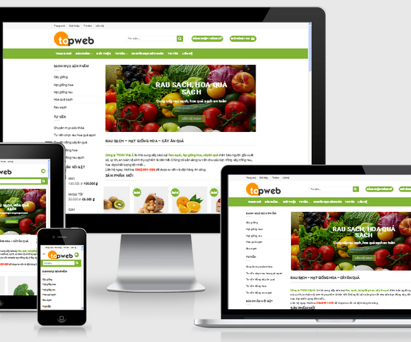 WEBSITE BÁN HÀNG THỰC PHẨM