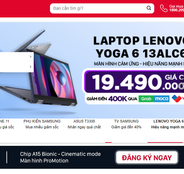 Theme WordPress bán điện thoại, máy tính giống Cellphone
